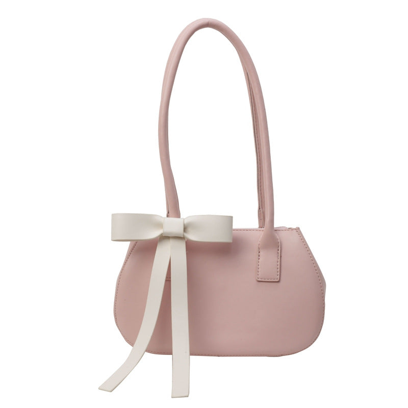 Wholesale Bow Fashion Simple Shoulder Underarm Bag
