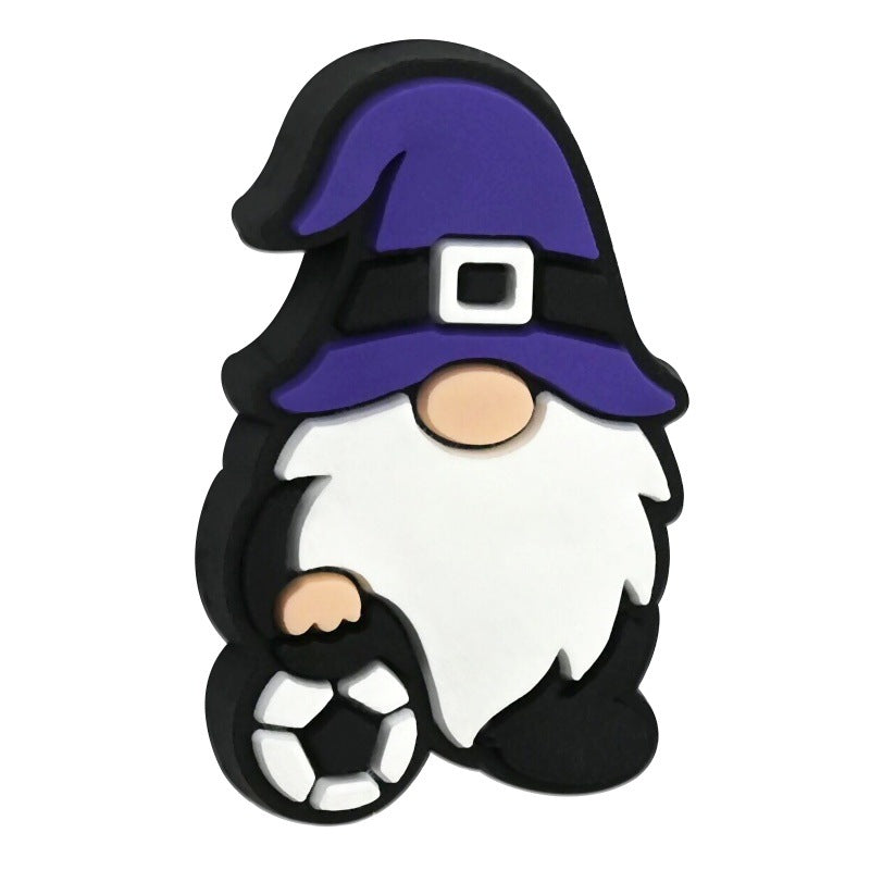 Wholesale Random 100pcs Color Cartoon Hat Small People Focal Beads