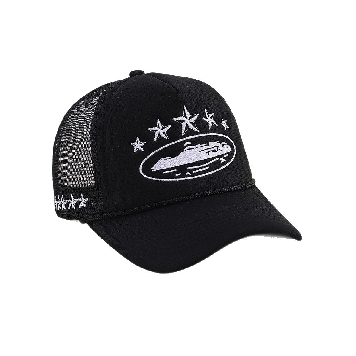 Wholesale Alcatraz Embroidered Trucker Hat,  Sunshade Baseball Cap