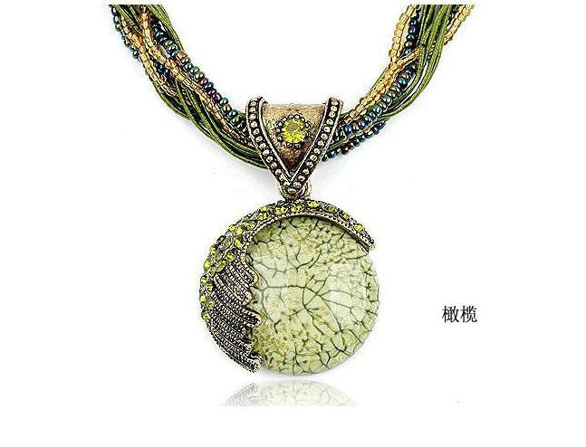 Wholesale Bohemian Retro Ethnic Style Alloy Necklace