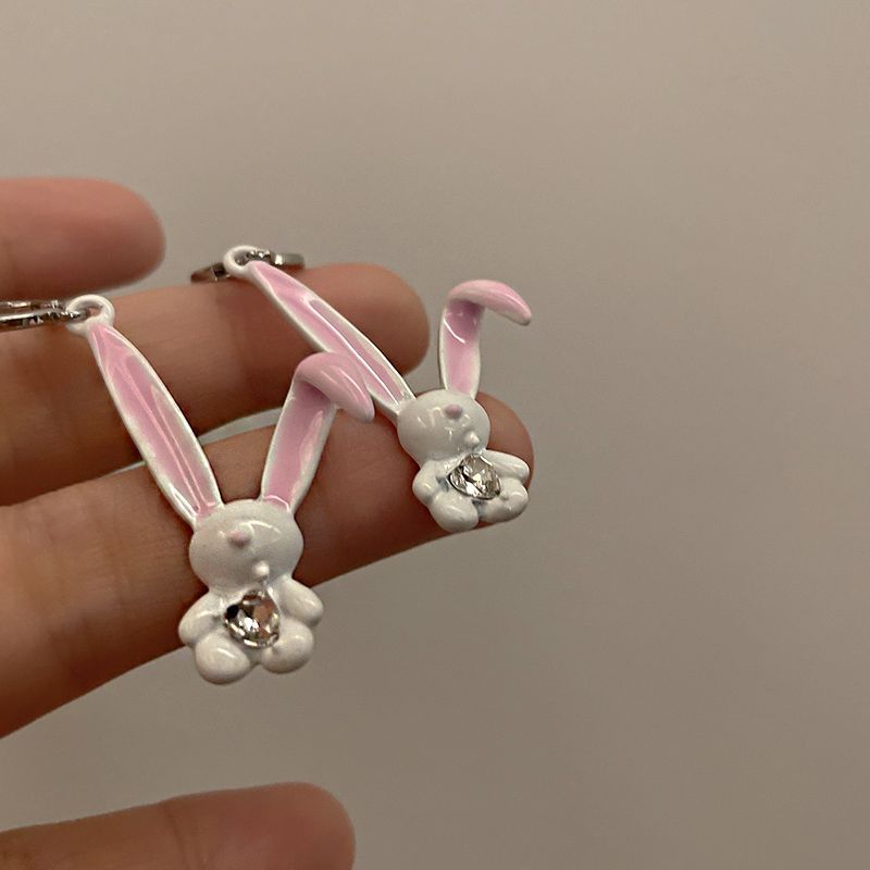 Wholesale Little rabbit Darling cute rabbit girls strange cute fashion small animals earrings