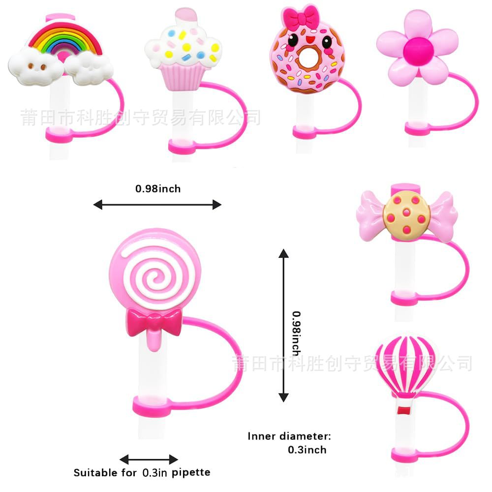 Wholesale Pink Sweetheart Series Straw Holder