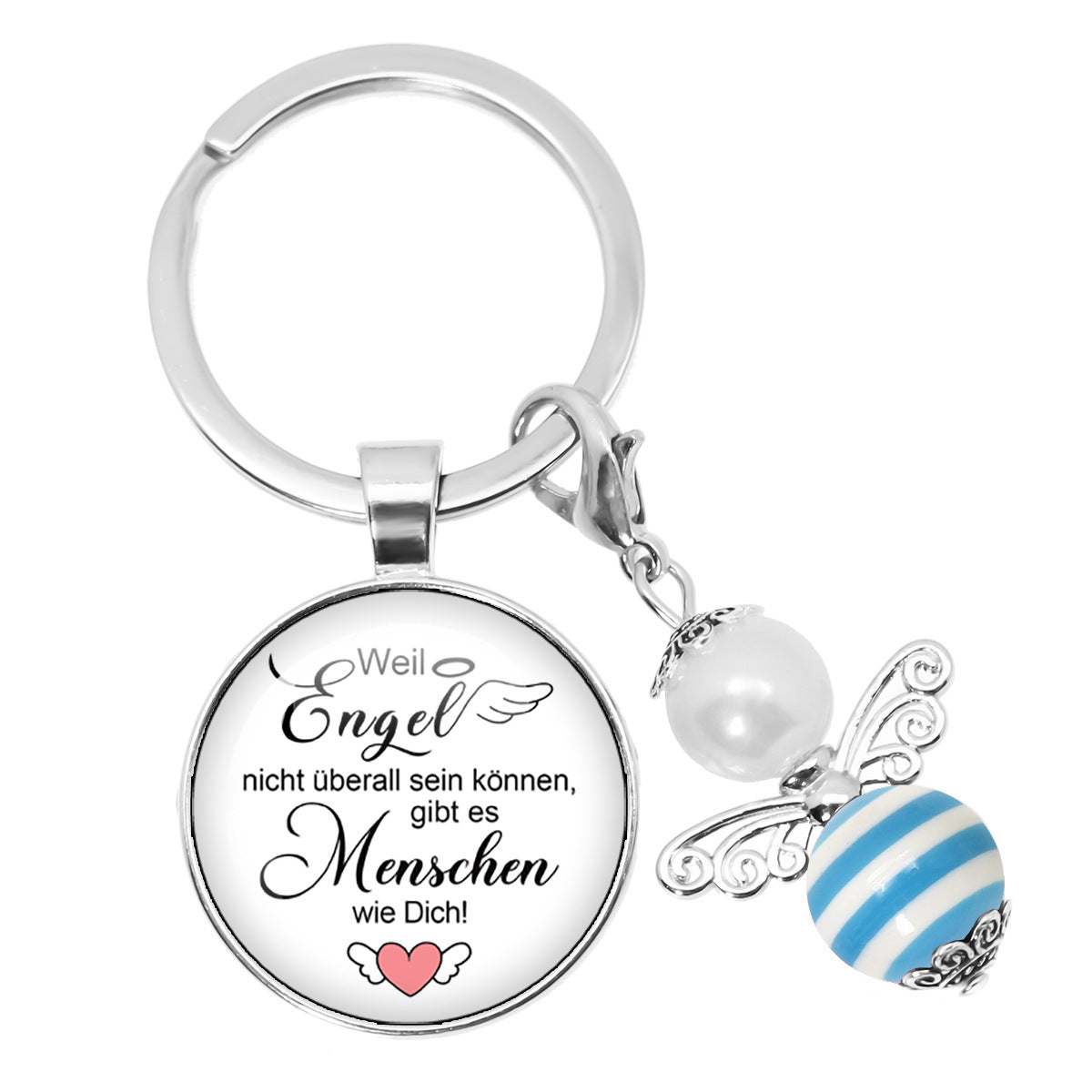 Wholesale  Engel Angel-like Person Metal Keychain