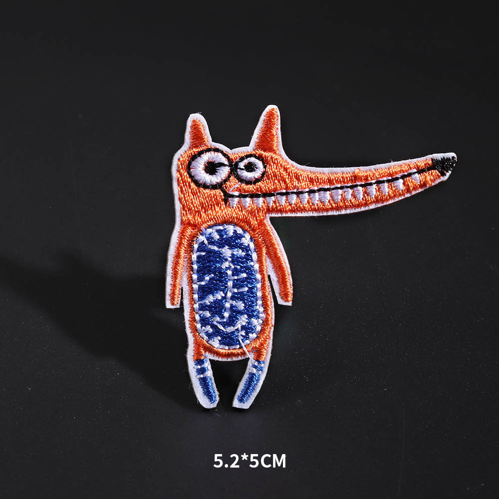 Wholesale Cute Little Fox Animal Embroidery Patch