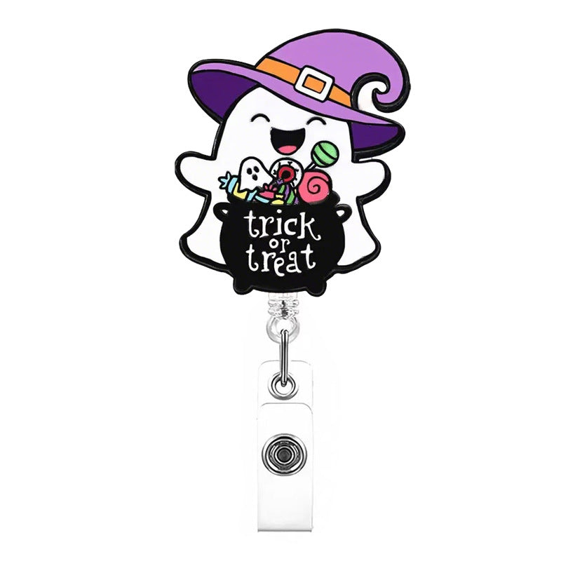 Wholesale Christmas cartoon gift Badge Reels