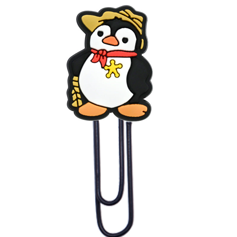 Wholesale  Random 50pcs/pack   Cartoon Antarctic Penguin Bookmarks