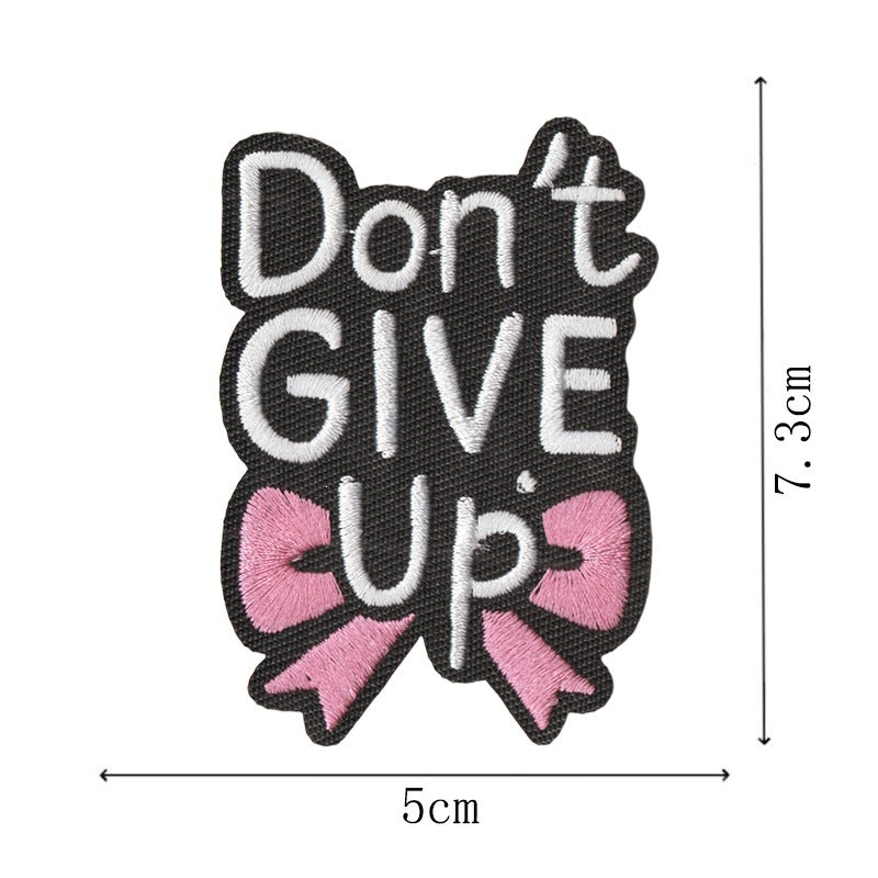 Wholesale Trendy Embroidered Patches Set Of 9 Heat Glue Backed Decorative Clothing Towel Accents For Resale