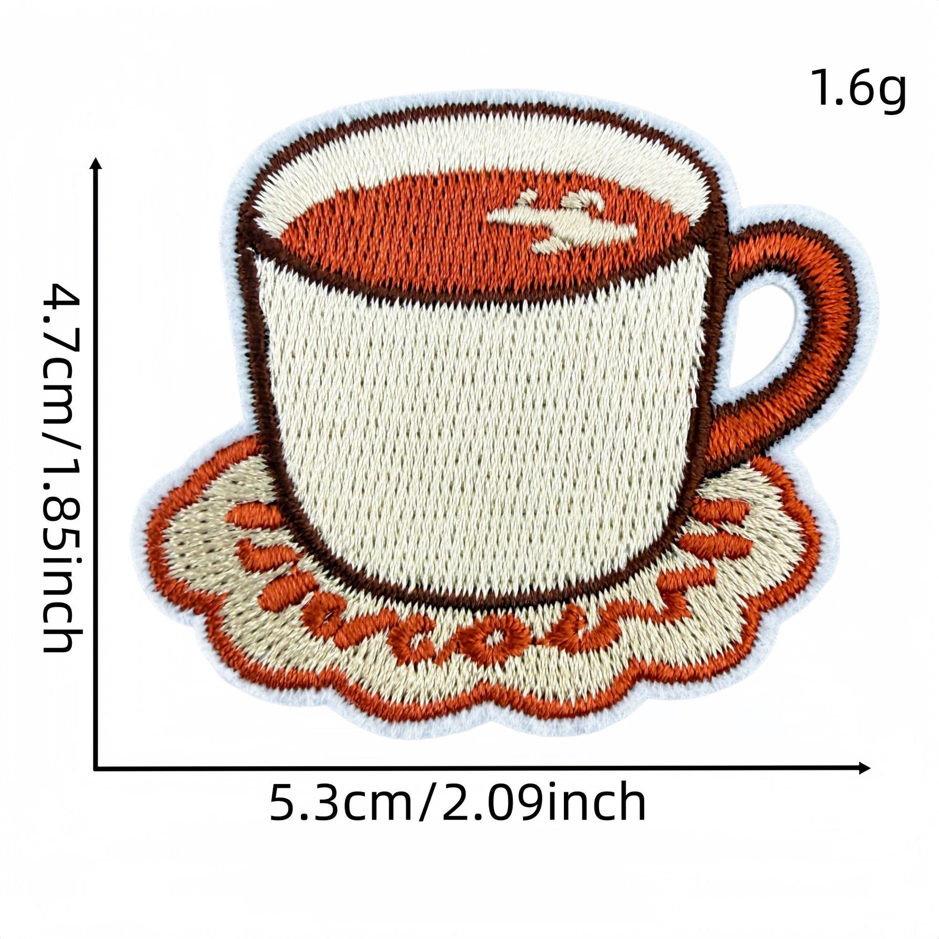 Wholesale 32Pc Home Theme Iron On Embroidered Patches DIY Sewing Decorative Appliques For Clothing Bags And Home Decor