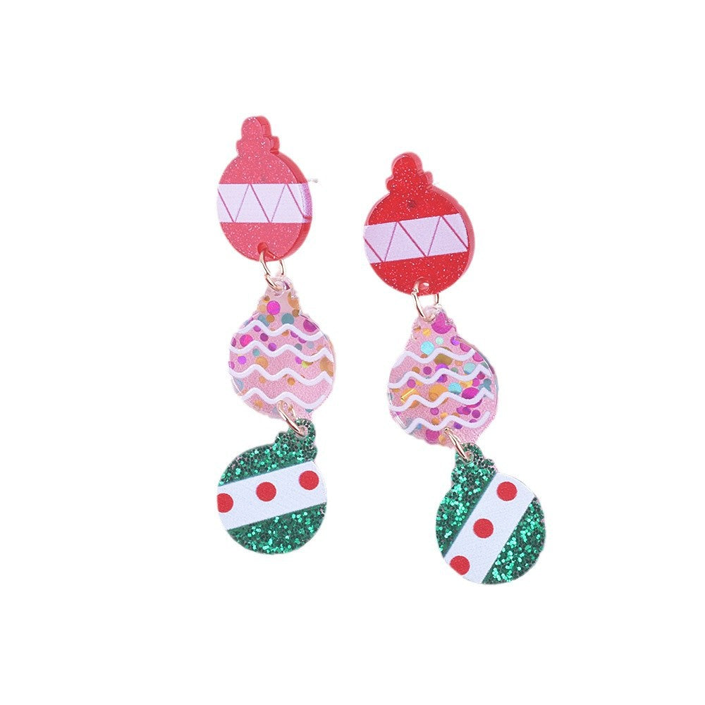 Wholesale Christmas tree earrings