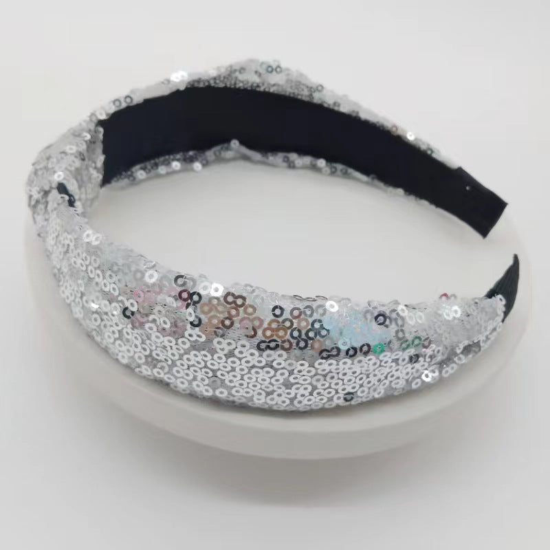 Wholesale Creative Christmas hairband sequins headband