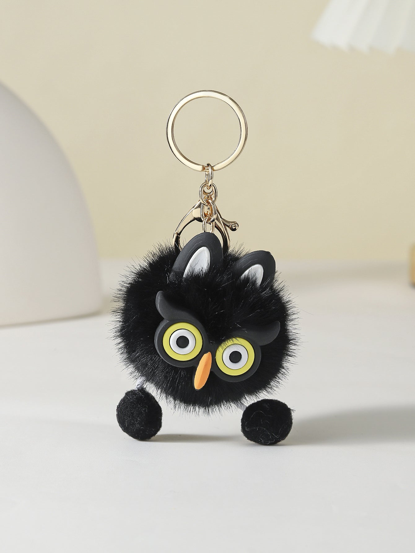 Wholesale Cartoon Plush Owl Keychain