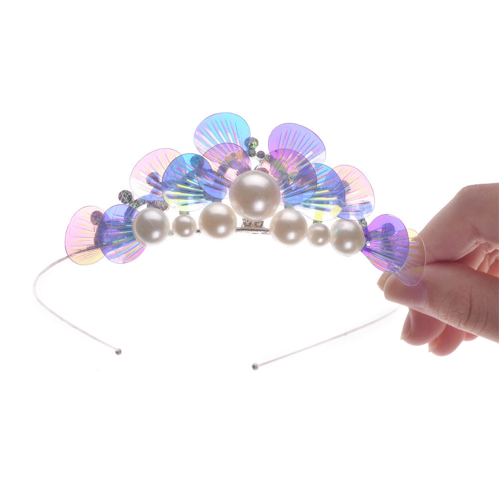 Wholesale Mermaid Rhinestone Comb Crown Hairpins and Headbands