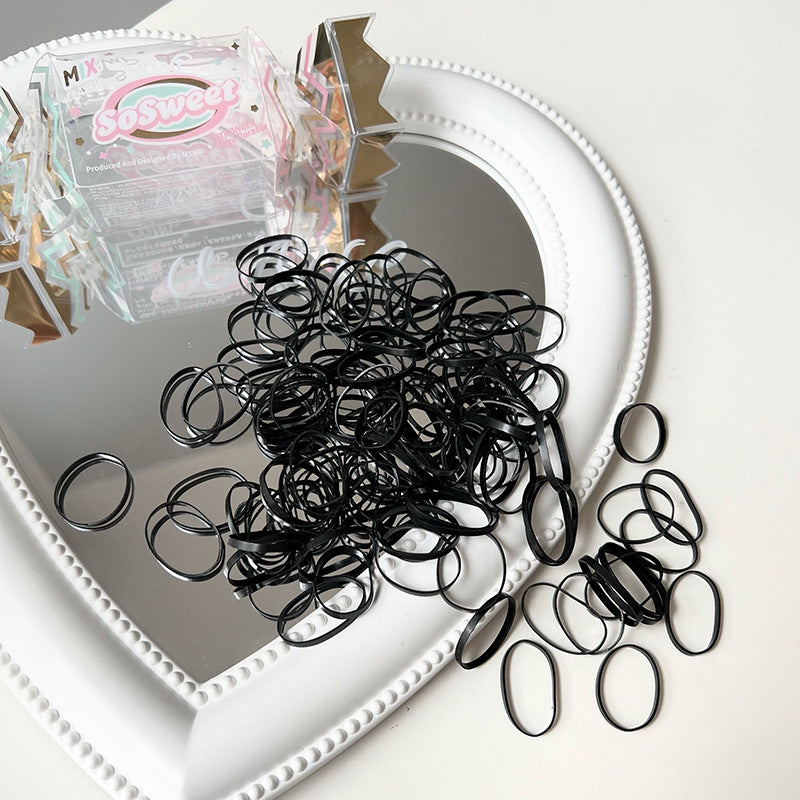 Wholesale Candy Color Disposable Rubber Band