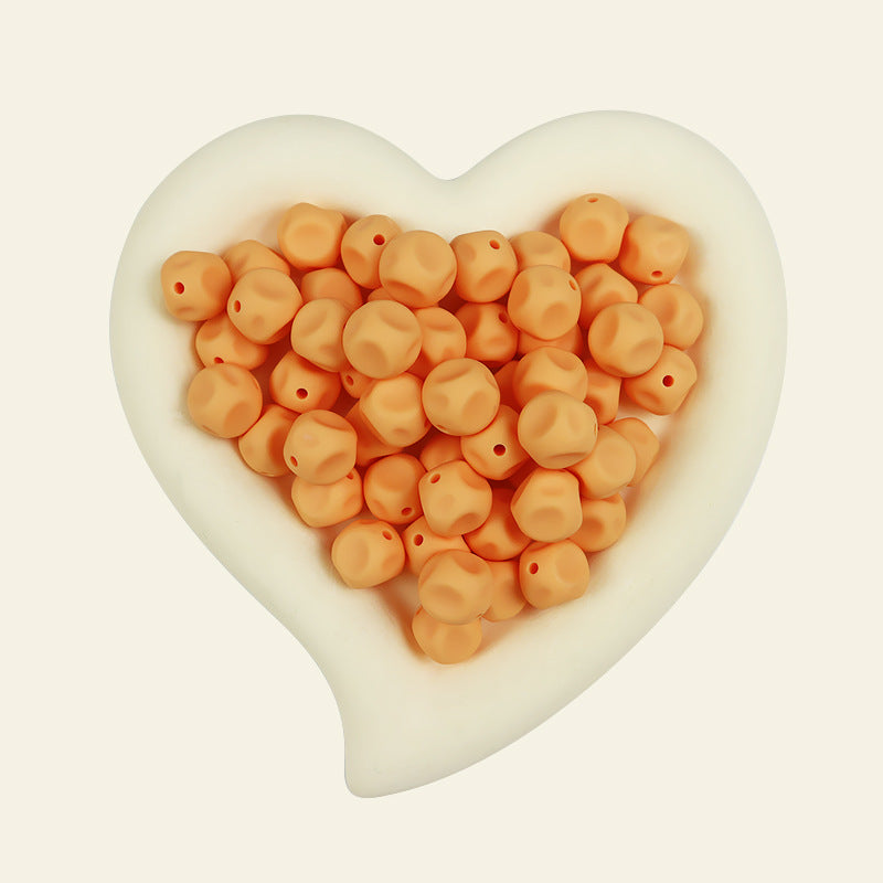 Wholesale 15mm Irregular Silicone Bead DIY Bead Pen Accessories