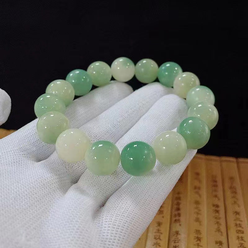 Wholesale Natural white jade bodhi root bracelet