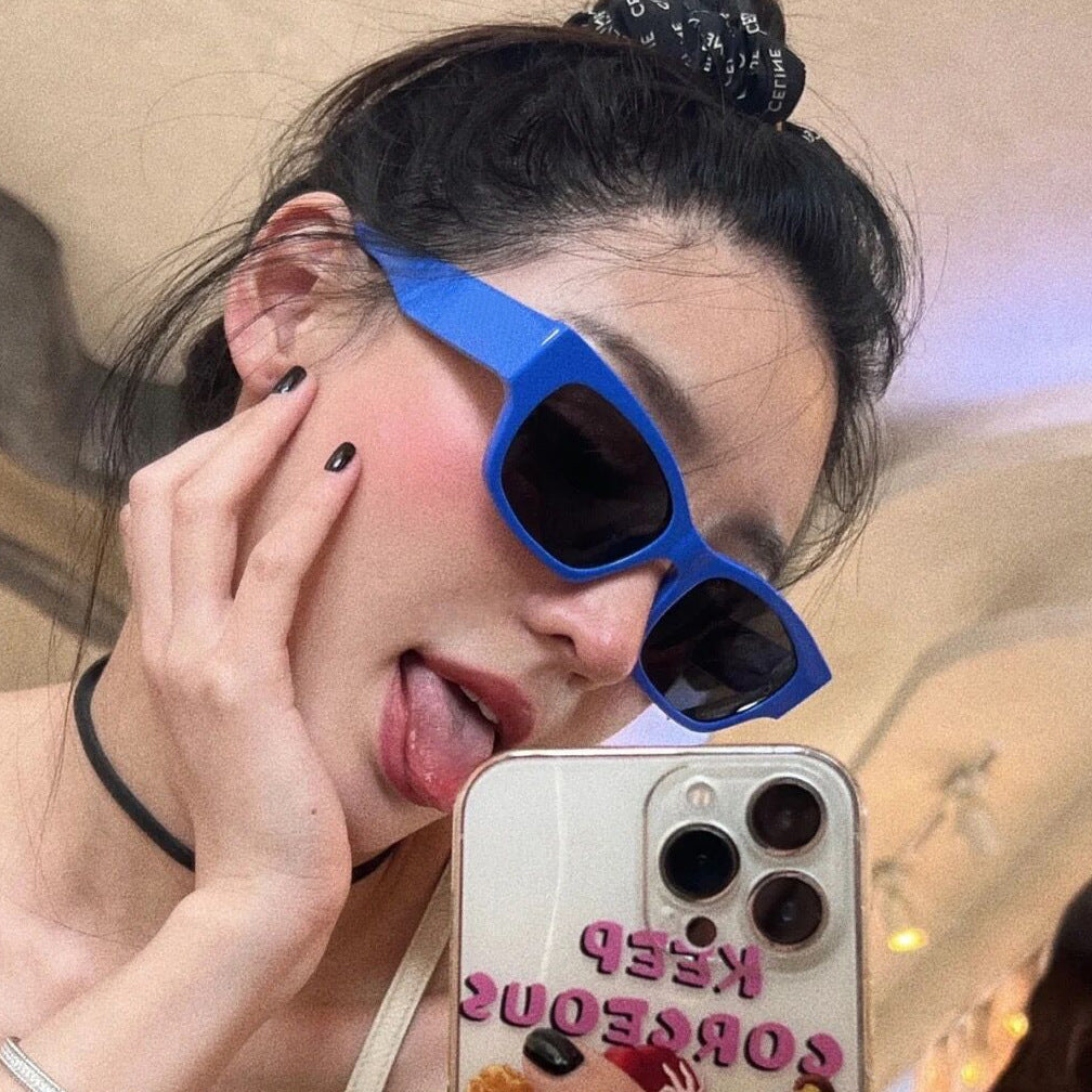 Wholesale Dopamine color street summer sun protection sunglasses