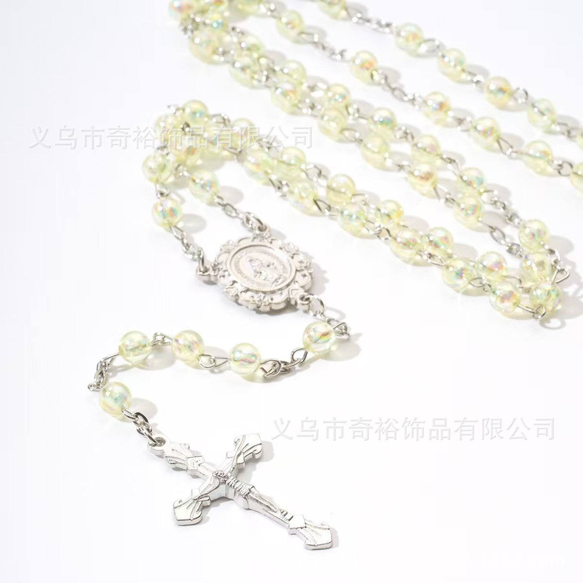 Wholesale Our Lady of the Cross Necklace Rosary Baptism Communion Necklace