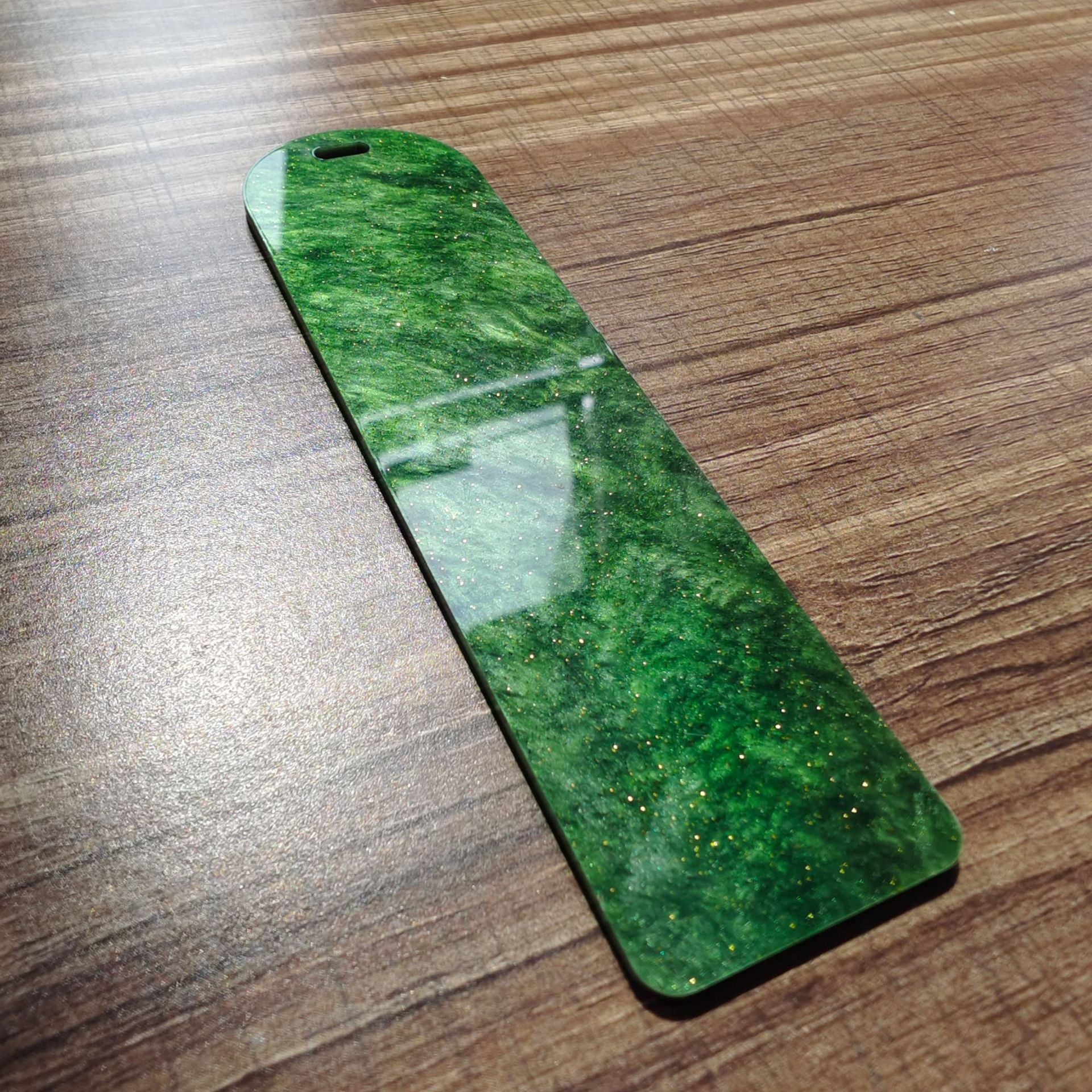 Wholesale 20pcs Blank Loose Powder Water Ripple Acrylic Sticker Sticker Bookmark DIY Pendant Ornament