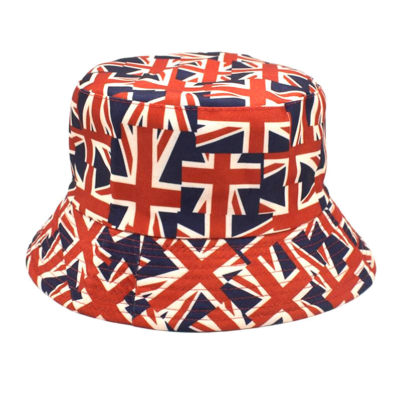 Wholesale Cartoon Football Print Outdoor Leisure Bucket Hat
