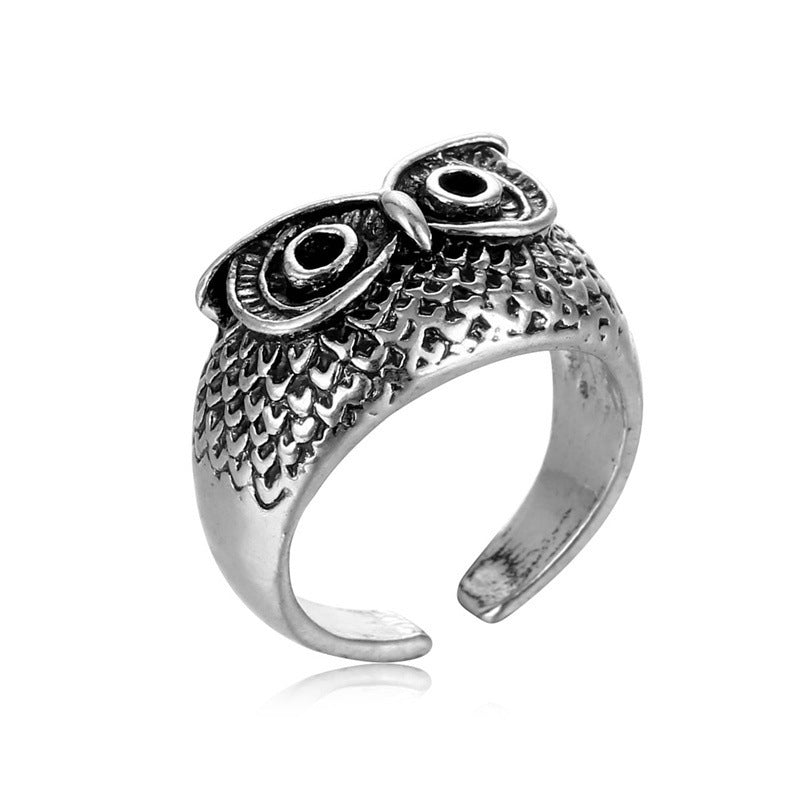 Wholesale Gothic Punk Exaggeration Alloy Adjustable Rings