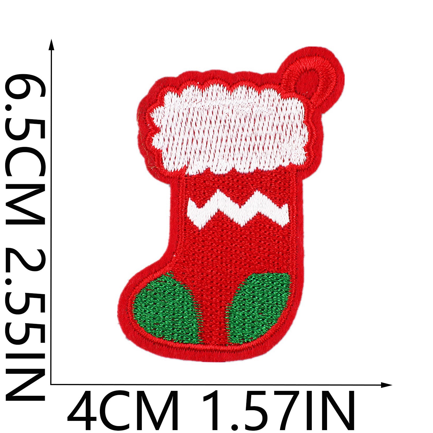 Wholesale Christmas embroidery cloth stickers letters  DIY Patches