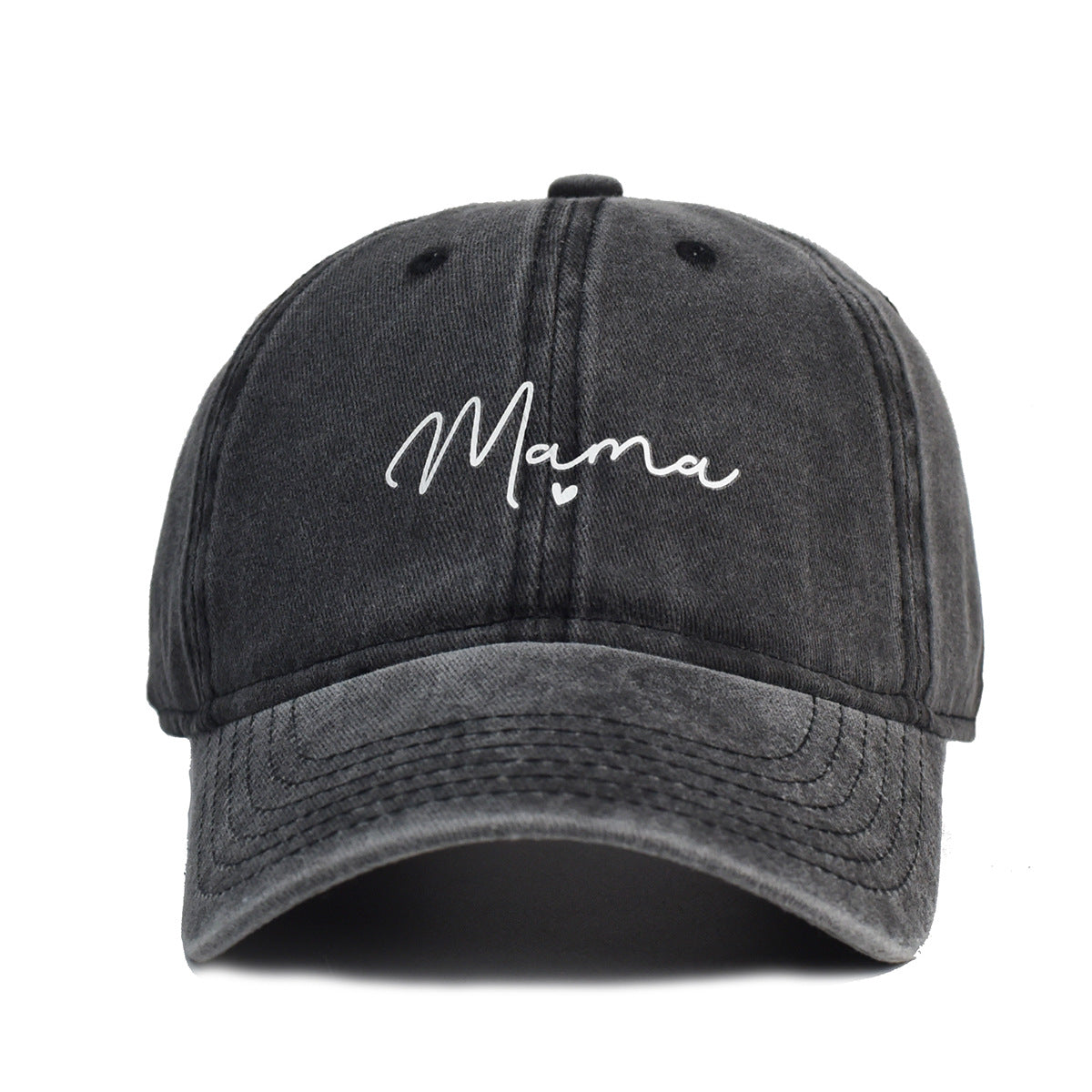 Wholesale Washed Cotton Printed Distressed Hats