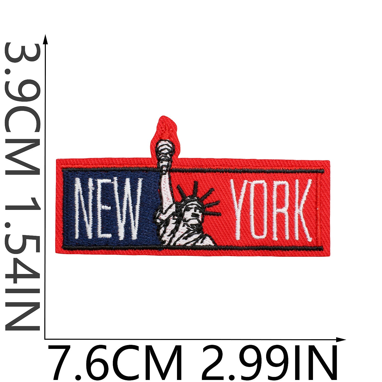Wholesale Statue of Liberty Independence Flag Embroidery DIY Patches