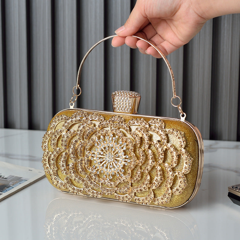 Wholesale Versatile Diamond Set Banquet Handbag