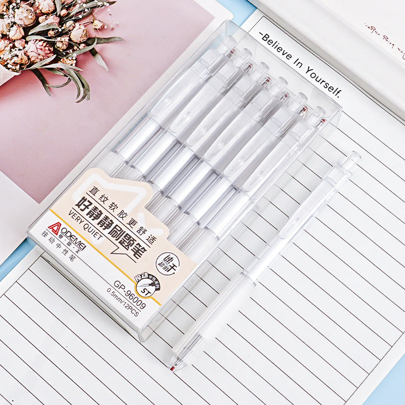 Wholesale 12pcs/pack creative stationery student press gel pen