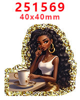 Wholesale Random 30pcs Western style leopard print letter cartoon Acrylic Flatback