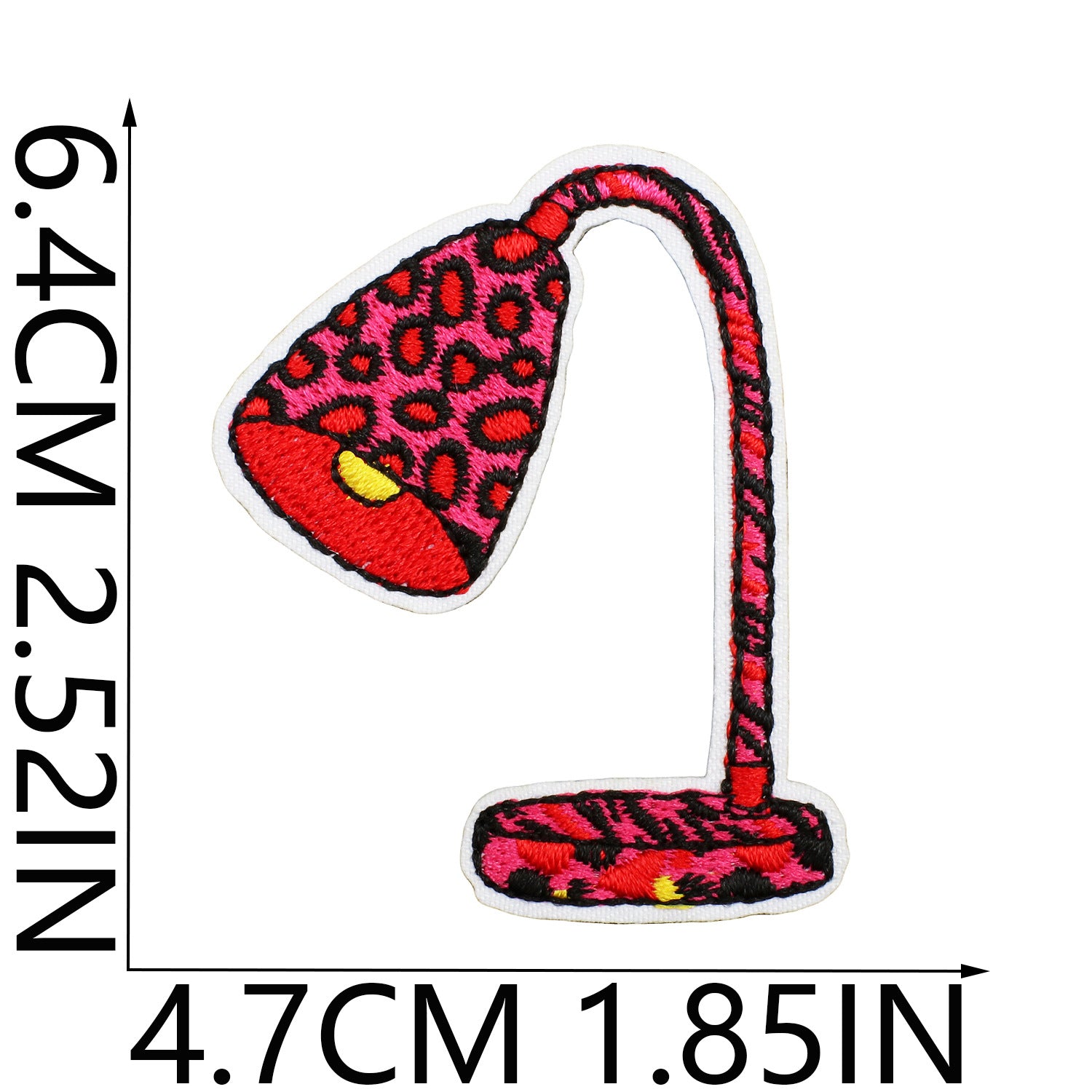 Wholesale Fashion Animal Print Embroidered Patches Polyester Clothing Decorative Accent Trendy Resale Accessory