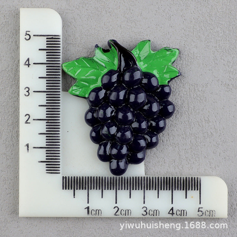 Wholesale 50pcs DIY Watermelon Strawberry Pineapple Fruit Homemade Cream Glue Resin Hole Shoe Patch FlatBack