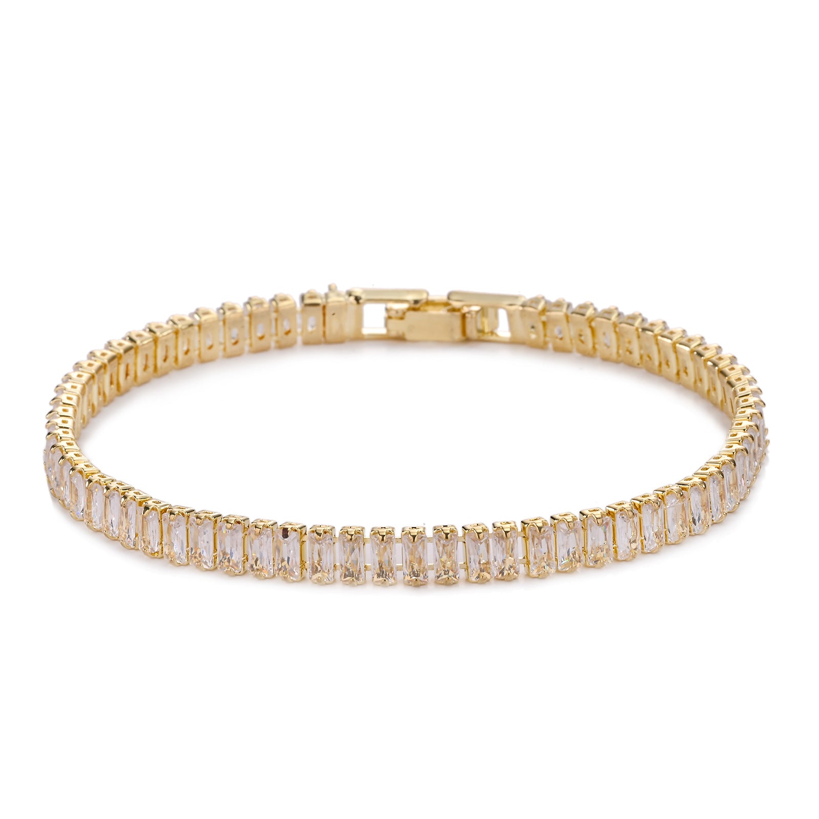 Wholesale zircon bracelet simple fashion versatile tennis bracelet