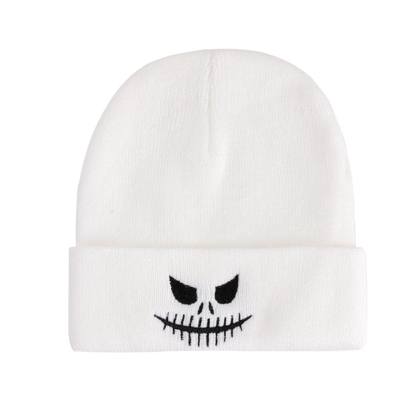 Wholesale Halloween Pumpkin Acrylic Knitted Hats