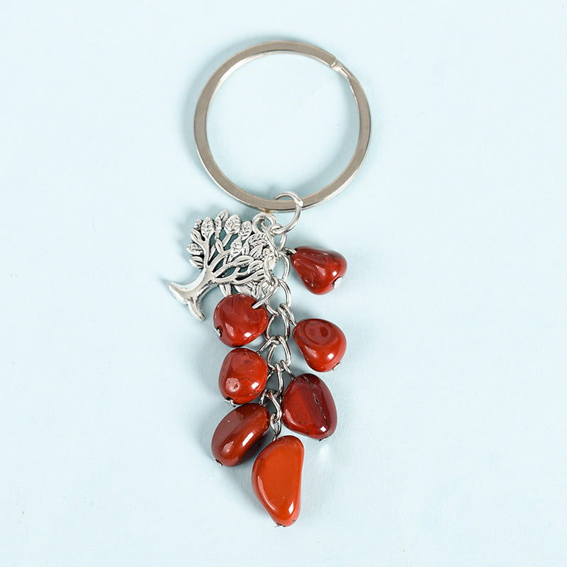 Wholesale Tree of Life Crystal Keychain