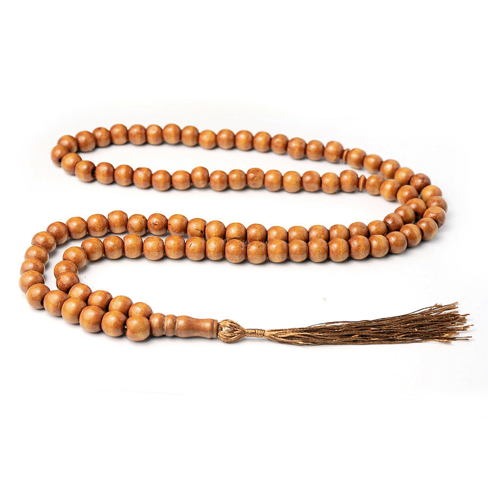 Wholesale Handmade Wooden 99 Bead Middle Eastern Tassel Prayer Beads Gift Resale