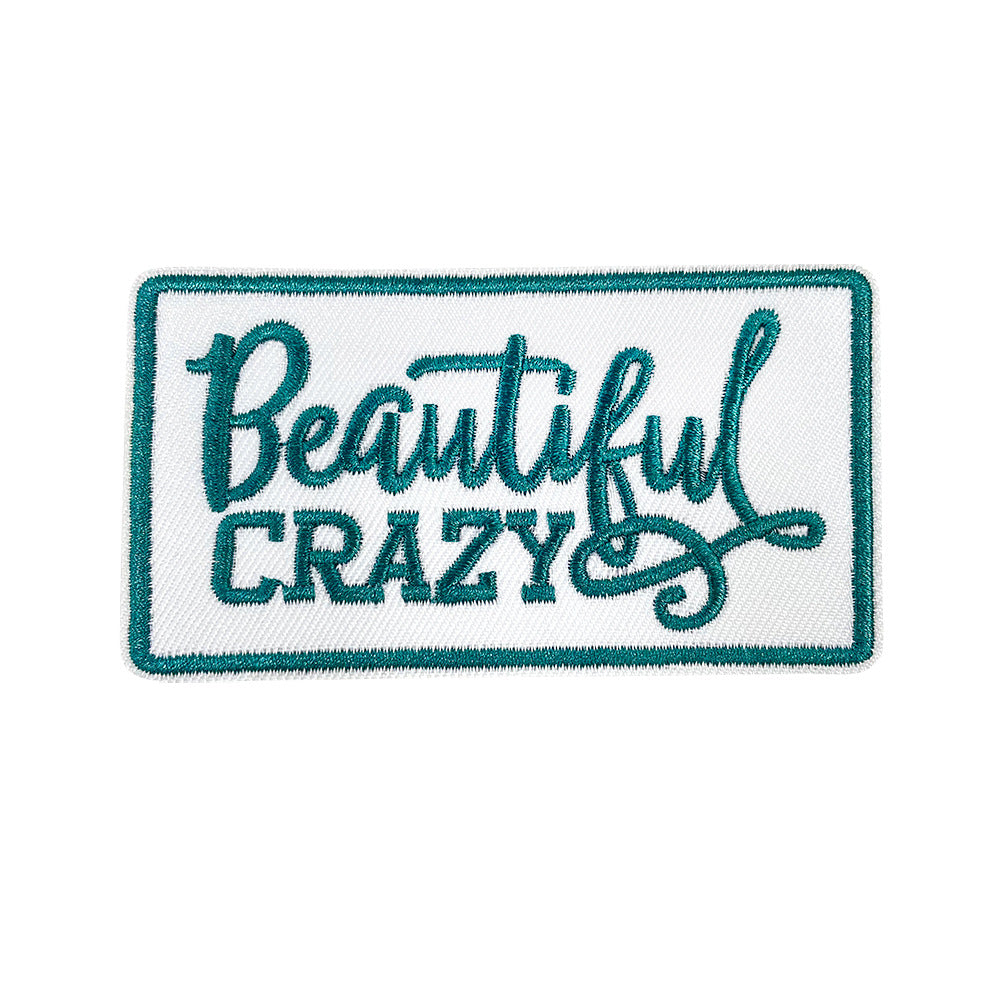 Wholesale Chic Retro Text Embroidered Patch With Iron On Backing Cowgirl Mama Stay Feral Excuse For Coat Craft And Fashion Accessory Resale