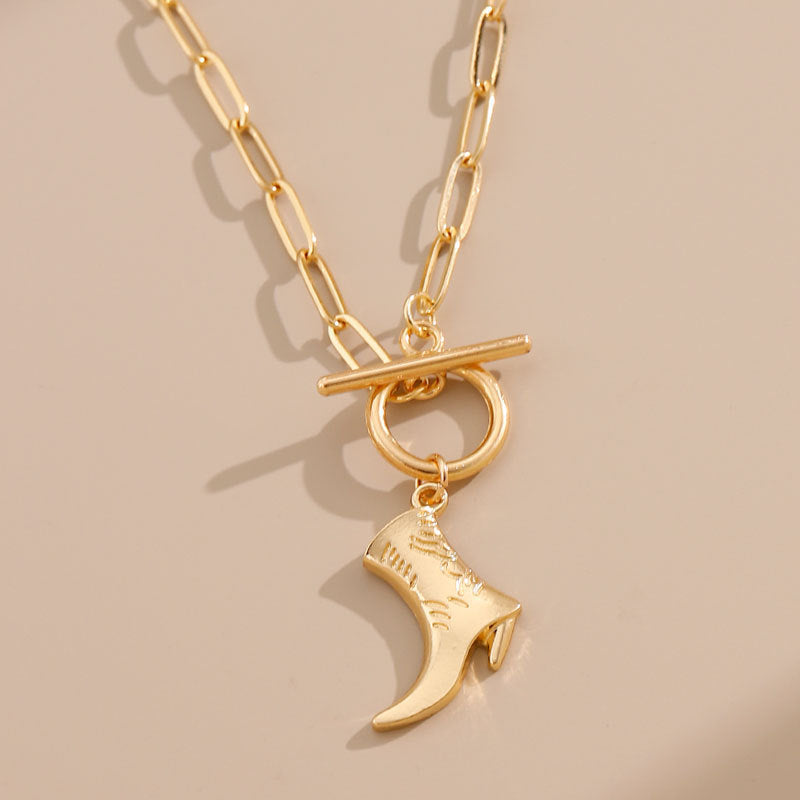 Wholesale Retro Gold Tone Hat Pendant Earrings For Women Fashion Accessory Gift Boutique Resale Jewelry