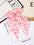 Wholesale valentine's day bow ribbon spring clip heart red lip printing hair clip hair accessories