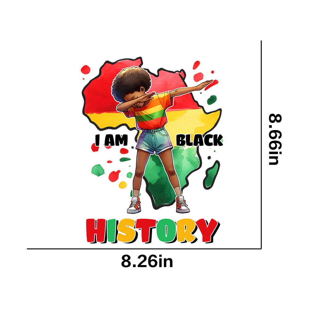 Wholesale 10pcs Black History  UV DTF Ready to Press Transfers Wraps