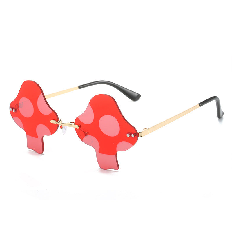 Wholesale PC Mushroom Frameless Sunglasses