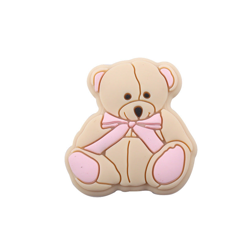 Wholesale Baby Cartoon Animal Bear Silicone Teether