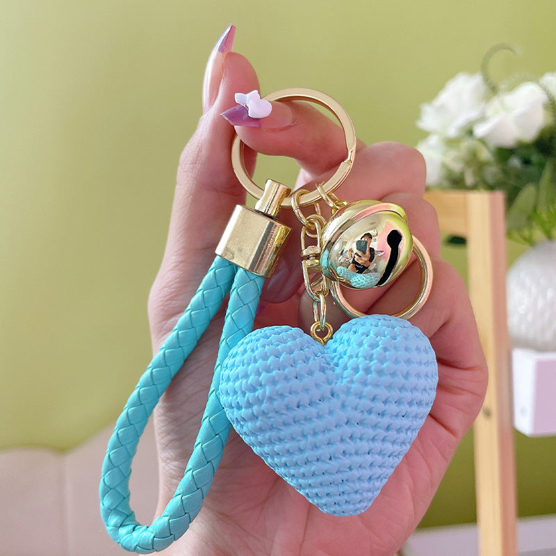 Wholesale Resin Yarn Love Keychains