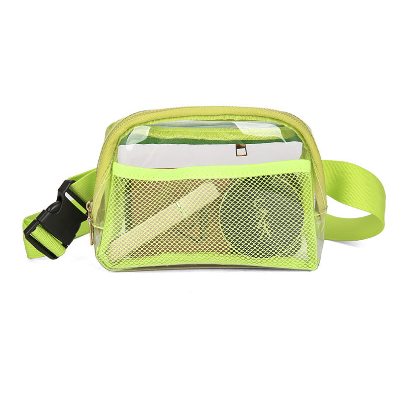 Wholesale Transparent Small Shoulder Chest Bag Crossbody Bag