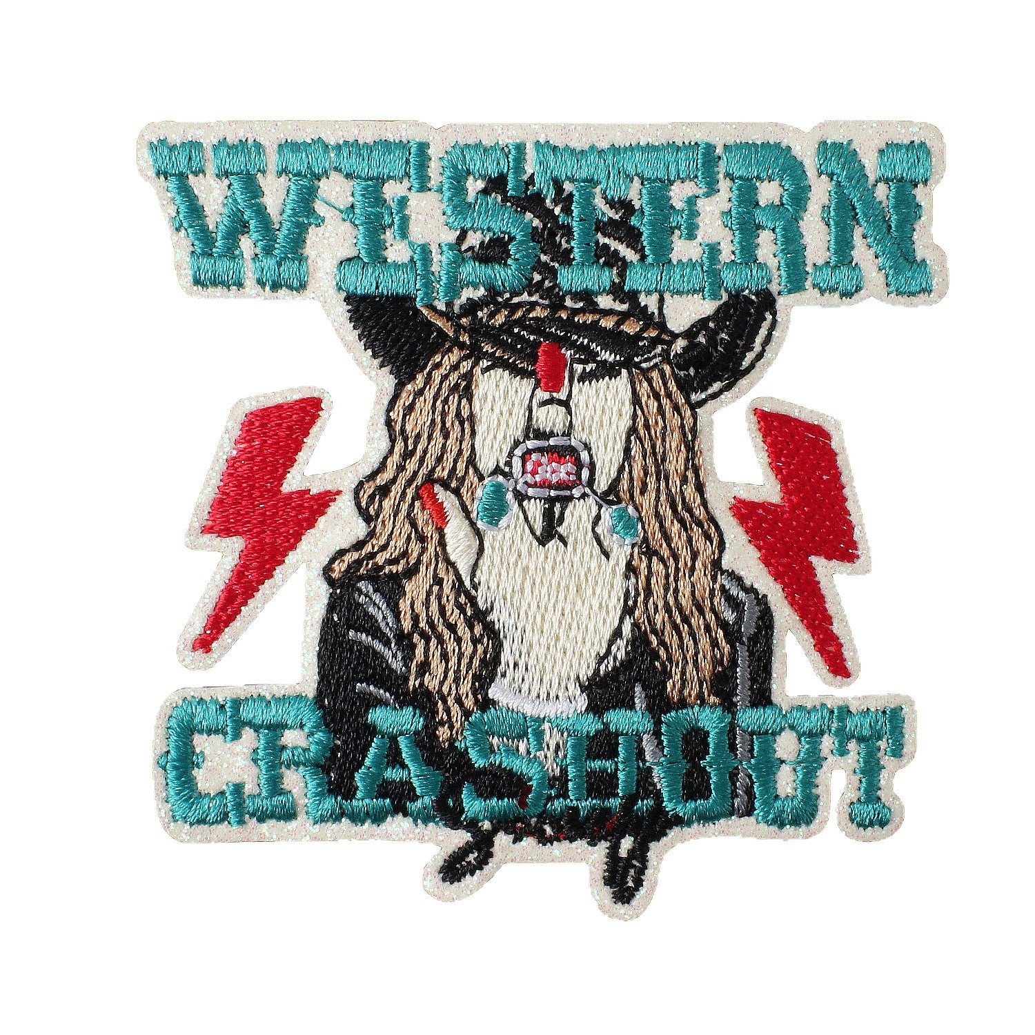 Wholesale American Western Cowboy Embroidered Iron On Patch Clothing Decorative Craft Supply Gift