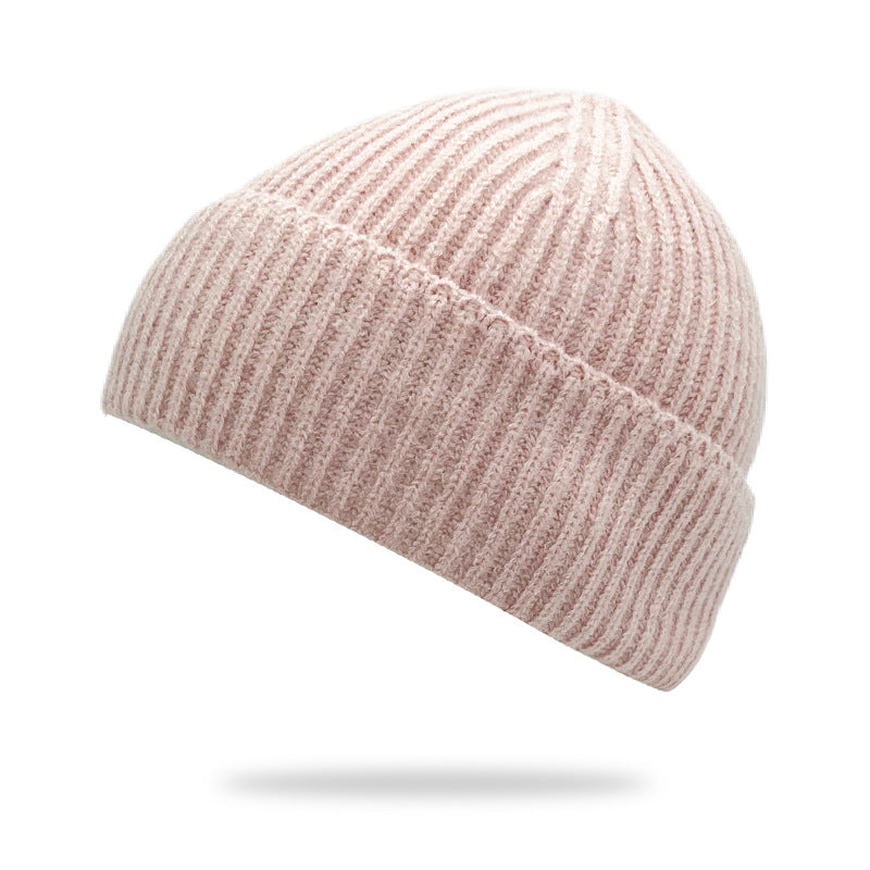 Wholesale Solid Color Knitted Beanie Hat