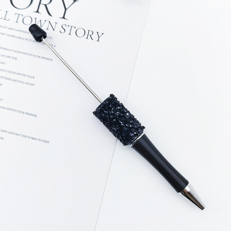 Wholesale Beadable Pens Resin Rhinestone Sticker DIY Pen