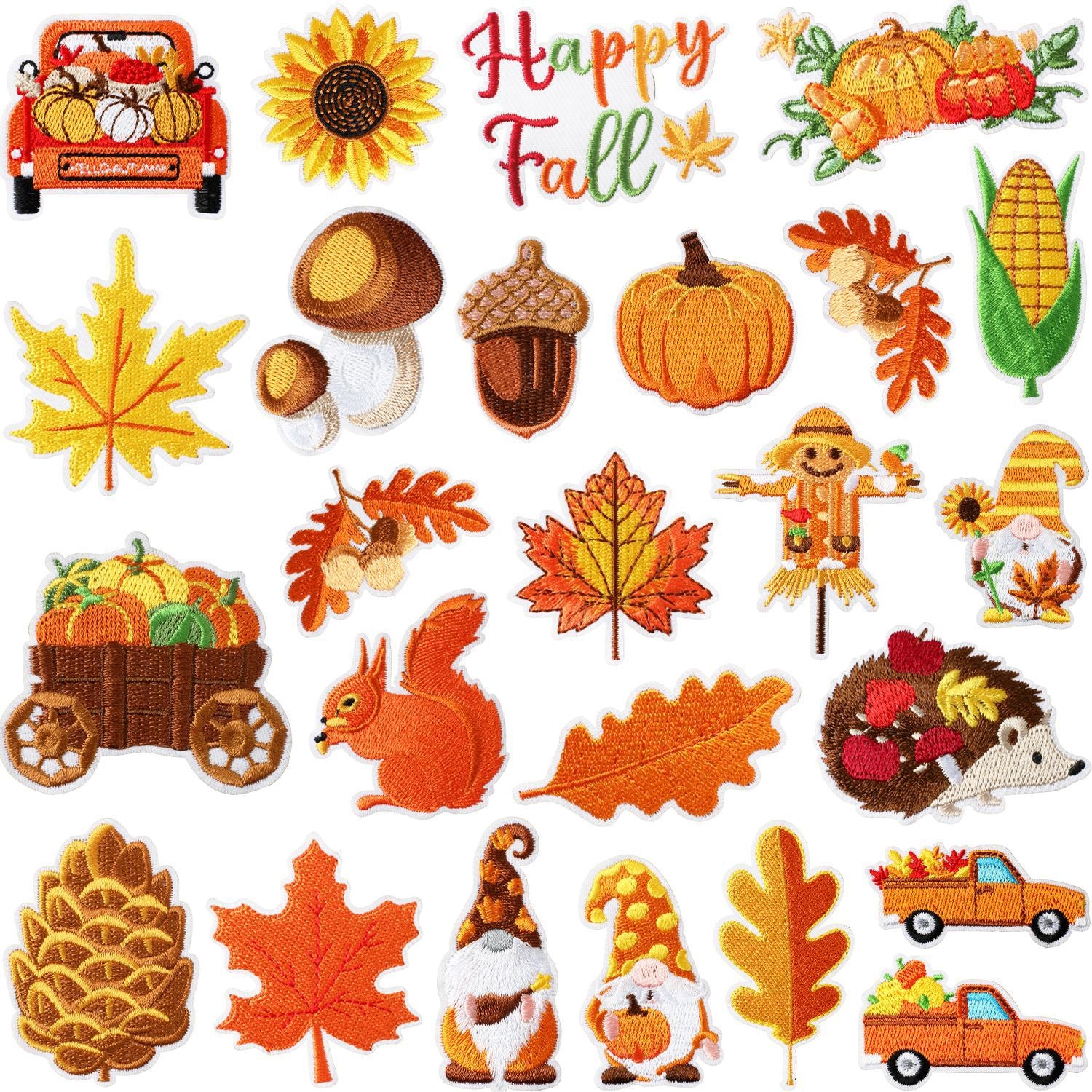 Wholesale Polyester Embroidery Patch Cute Pastoral Farm Design Fashion Accessory For Clothing Bags And Home Decor Gift Idea