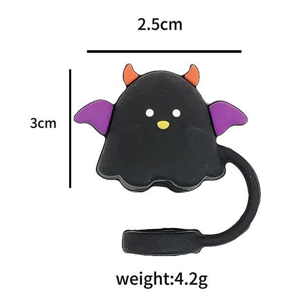 Wholesale 20pcs/pack 10mm food grade silicone  straw hat