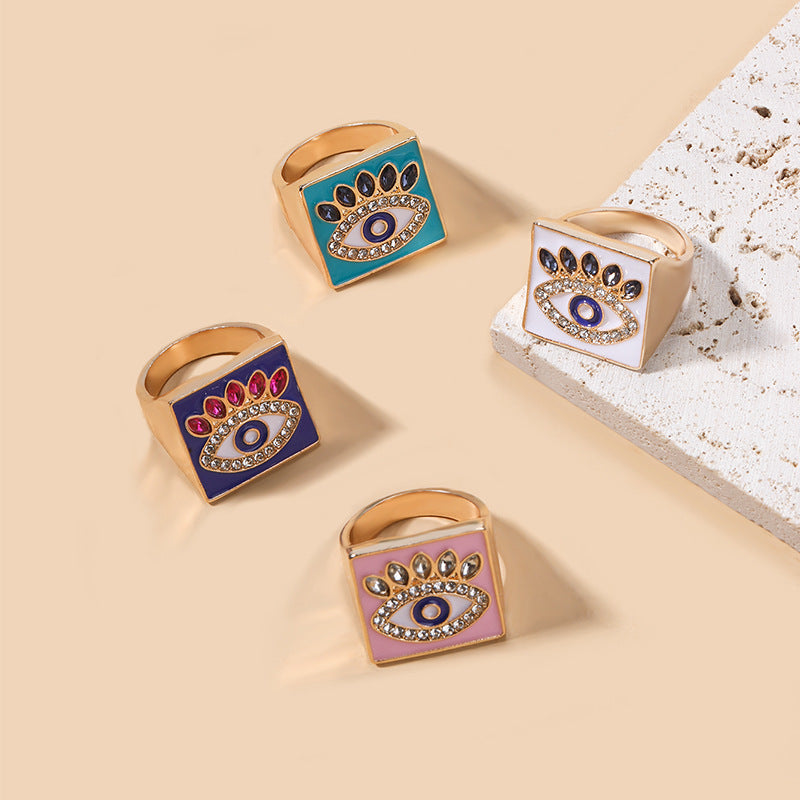 Wholesale Alloy Devil Eye Ring